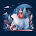 create festive holiday christmas design illustration