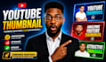 design high CTR youtube thumbnail, miniature thumbnail