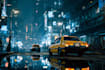 make cyberpunk futuristic city based on your idea