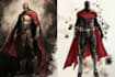 do superhero cartoon comic page