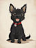 make disney pets portrait illustration in disney style