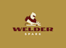 design wonderful clean pipeline welder logo