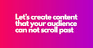 create engaging social media content
