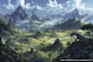 design background illustration and environment art