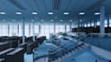 render realistic ai data center 3d design, 3d server room, server room 3d design