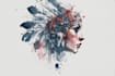 create a custom watercolor modern tattoo design