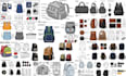 design your bag, backpack, handbag, wallet, luggage and make a tech pack