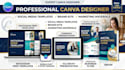 design professional best canva templates and social media posts