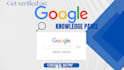 create and optimize your google knowledge panel or business entity