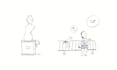 create a new yorker style cartoon