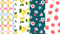 create an unique seamless pattern for fabric print