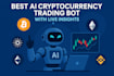 code an ai powered crypto trading bot,arbitrage bot,  profitable crypto trading