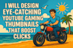 design catching youtube gaming thumbnails