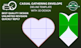 create any custom envelope perfect die line for your need