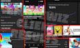 draw cartoon roblox, minecraft and anime youtube thumbnails