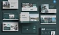design professional powerpoint presentation for real estate investors pitch desk