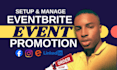 setup eventbrite, eventbrite promotion, event marketing, webinar ticket sales