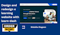 design and redesign e learning website with learndash