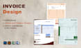 create professional custom invoice design or receipt