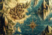 make a  high quality fantasy maps
