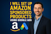 set up amazon sponsored product using google ads for US lead