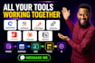 setup CRM openclaw jotform chili piper tray io todoist claude notion automation