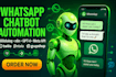 setup,fix whatsapp automation n8n meta 360dialog gupshub, wati,zoko manychat