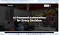 develop a professional simple static website with backend
