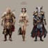 paint fantasy illustration and character design