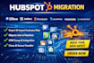 hubspot migration zillow jobber acculynx buildertrend procore coconstruct