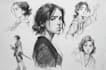 draw sketches with your character