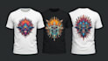 create customs t shirt logo design