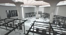 create 3d metaverse,nft gallery,3d museum,digital,exhibition design,cgi render