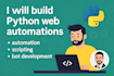 deliver web automations, bots and custom scripts