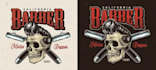 do unique barbershop logo