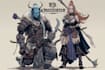 draw a fantasy illustration and design