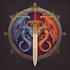 create a fantasy logo