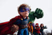 draw you as an amazing superhero illustration