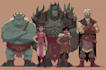draw dnd art character, creature, game art, creature party