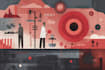 design an isometric infographic