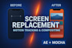 replace screens on iphone, ipad, laptop and TV with expert tracking