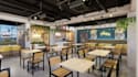 hand draw plan to 3d model,griddle restaurant design,grocery store,cgi interior