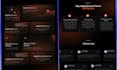 do modern saas landing page web design