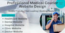 turn your medical courier business into a client magnet with a website