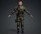 create a high quality realistic 3d character for games and cinematics