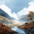 do fantasy landscapes and scenery art