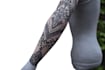 create sleeve tattoo design in geometric style