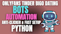 build onlyfans website bumble auto swipe bot tinder dating bot