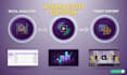 create dynamic data visualization and chart animations
