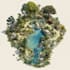 draw beautiful map in vector illustration